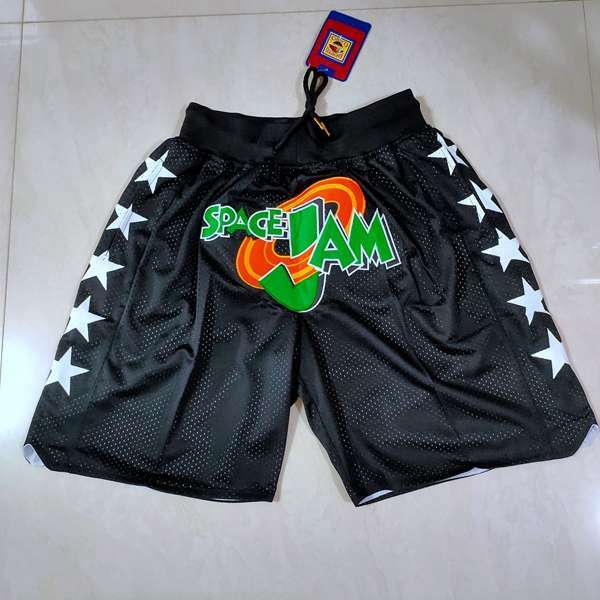 Movie Space Jam Just Don Black NBA Shorts