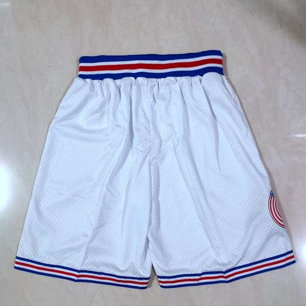 Movie Space Jam White NBA Shorts