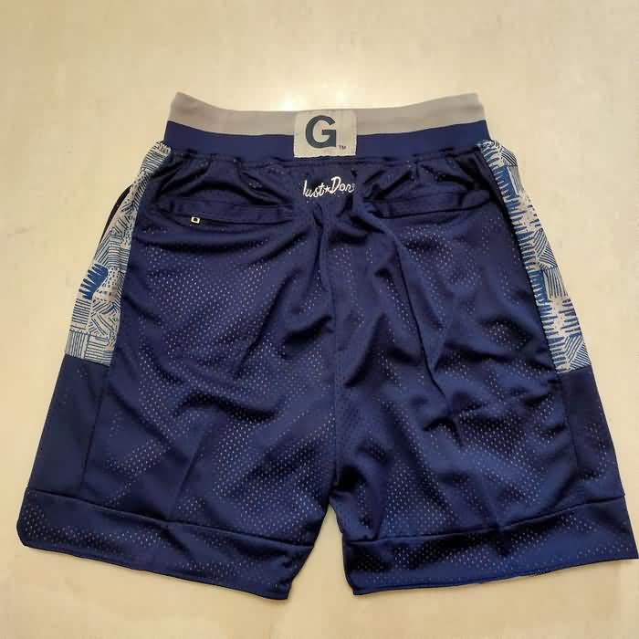 Georgetown Hoyas Just Don Dark Blue NCAA Shorts