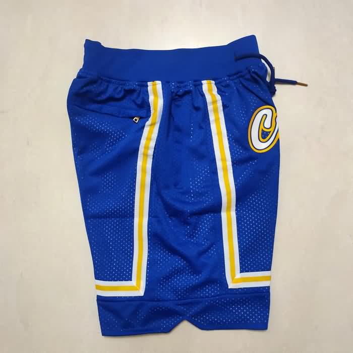 High School MCCALL Just Don Blue NCAA Shorts