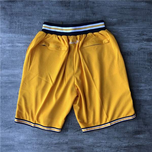 Michigan Wolverines Just Don Yellow NCAA Shorts