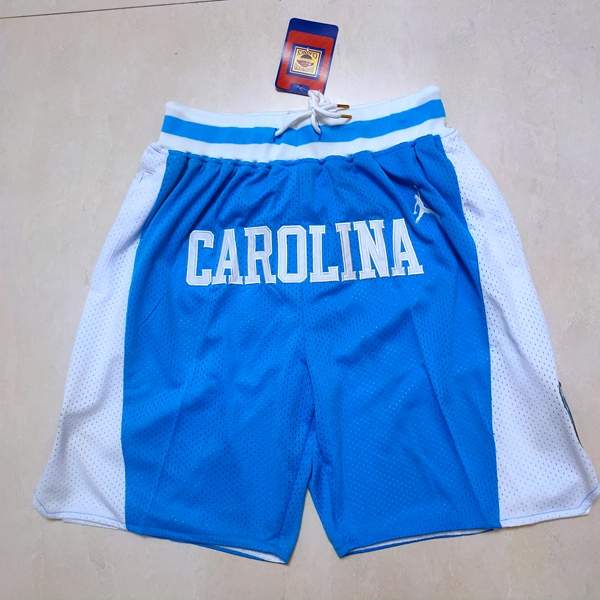 North Carolina Tar Heels Just Don Blue NCAA Shorts