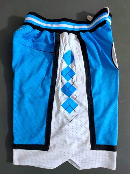 North Carolina Tar Heels Just Don Blue NCAA Shorts 02