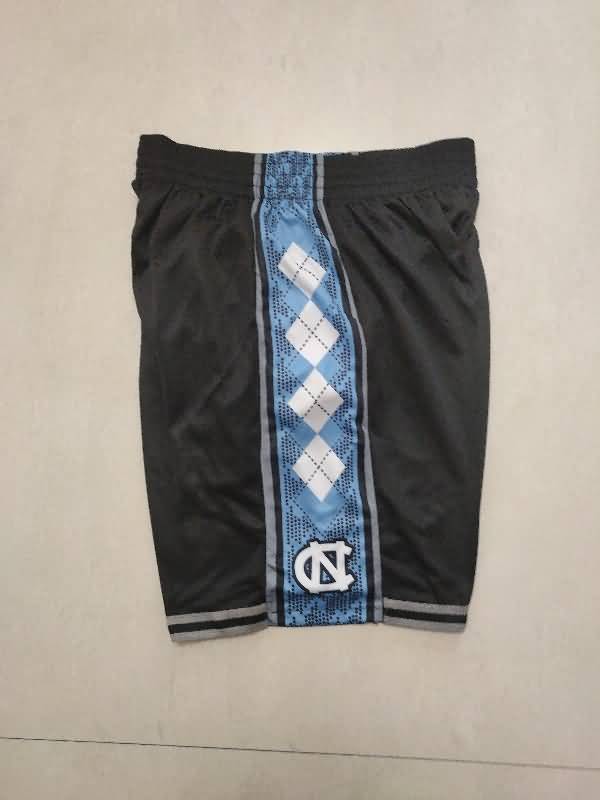 North Carolina Tar Heels Black NCAA Shorts