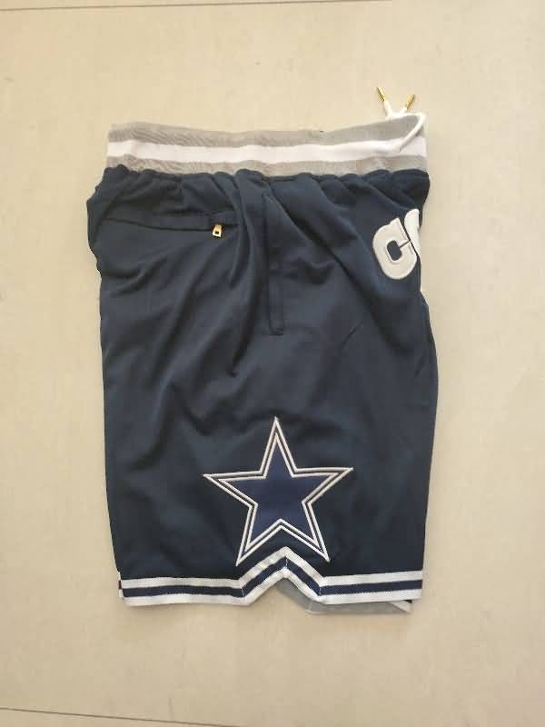 Dallas Cowboys Just Don Dark Blue NFL Shorts