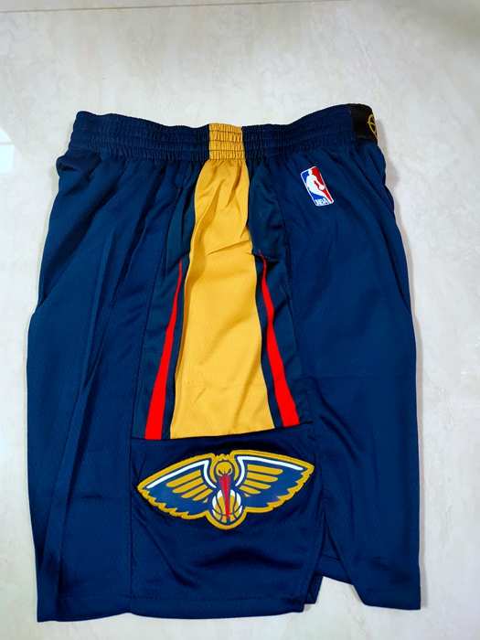 New Orleans Pelicans Dark Blue NBA Shorts