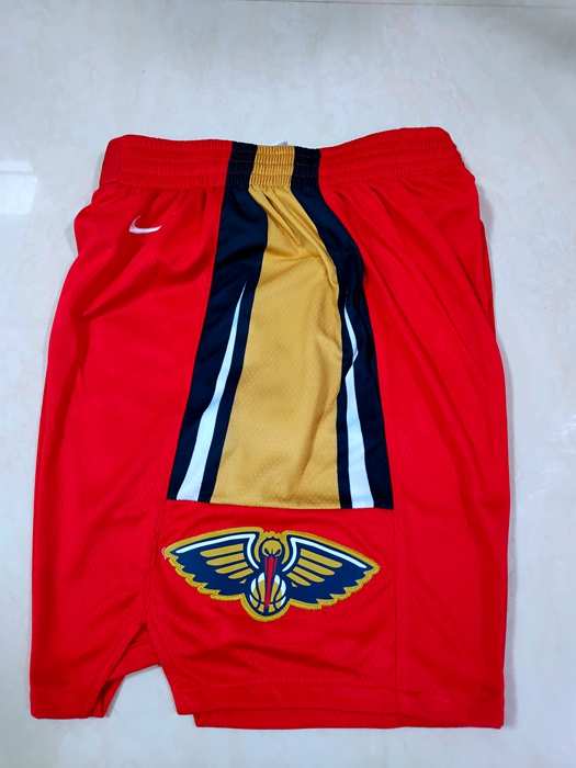 New Orleans Pelicans Red NBA Shorts