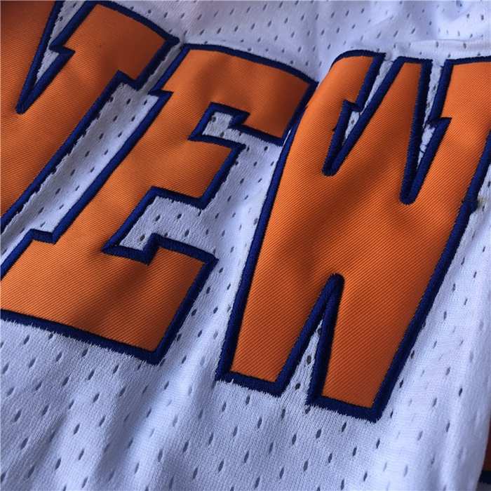 New York Knicks Just Don White NBA Shorts