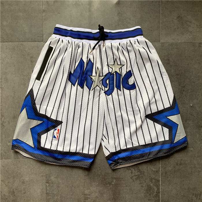 Orlando Magic Just Don White NBA Shorts