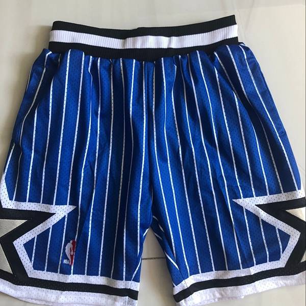Orlando Magic Mitchell&Ness Blue NBA Shorts 02