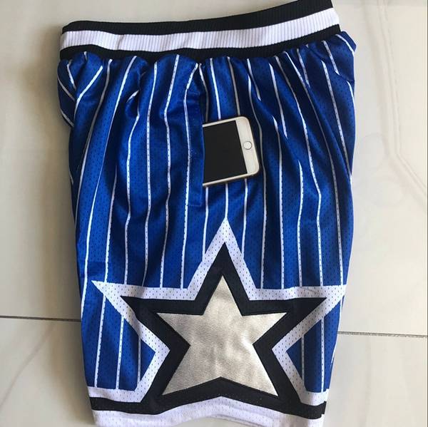 Orlando Magic Mitchell&Ness Blue NBA Shorts 02