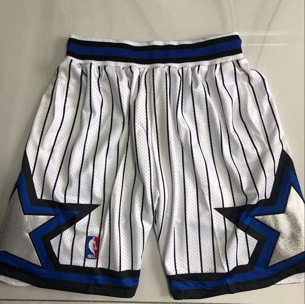 Orlando Magic Mitchell&Ness White NBA Shorts