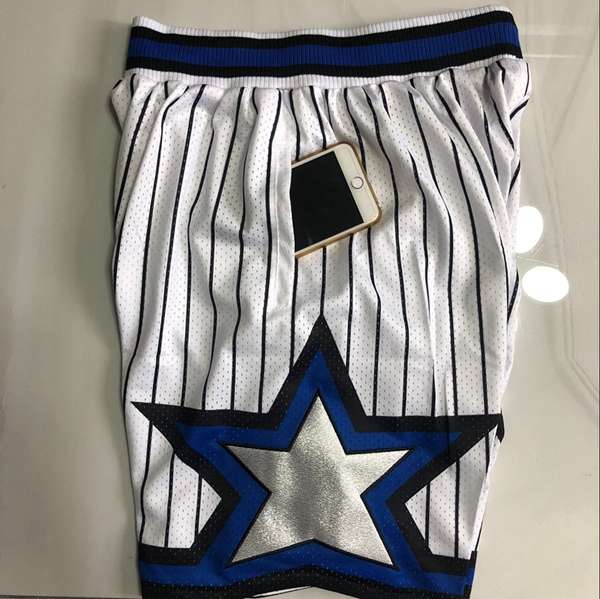 Orlando Magic Mitchell&Ness White NBA Shorts