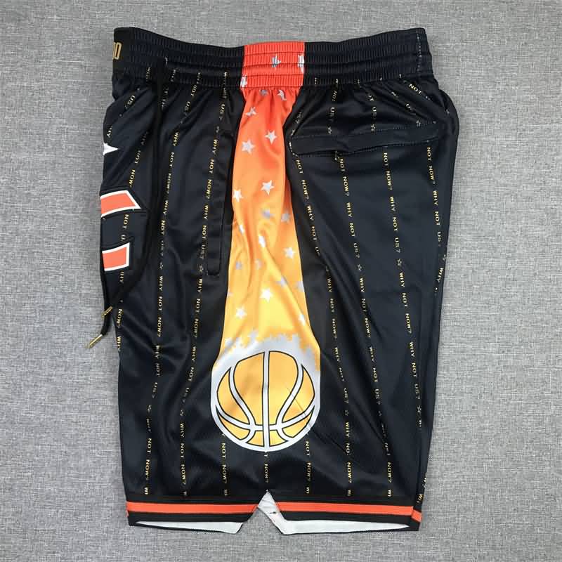 Orlando Magic Just Don Black Basketball Shorts 02