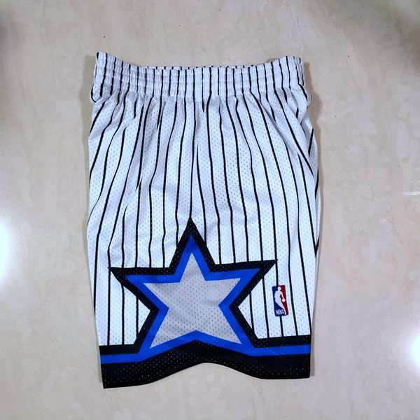 Orlando Magic White Classics NBA Shorts 02