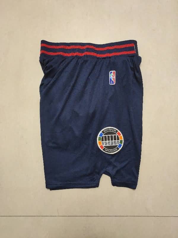 Philadelphia 76ers Dark Blue Basketball Shorts