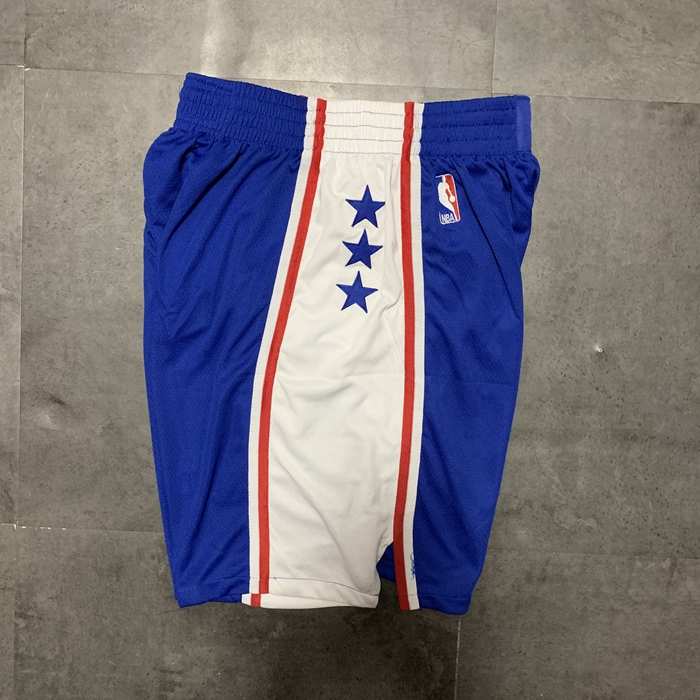 Philadelphia 76ers Blue NBA Shorts