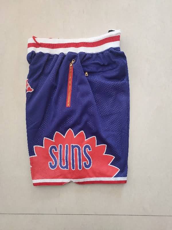 Phoenix Suns Just Don Purple Basketball Shorts