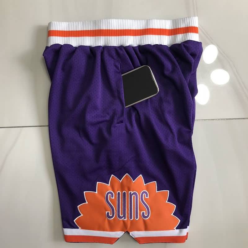 Phoenix Suns Mitchell&Ness Purple Basketball Shorts