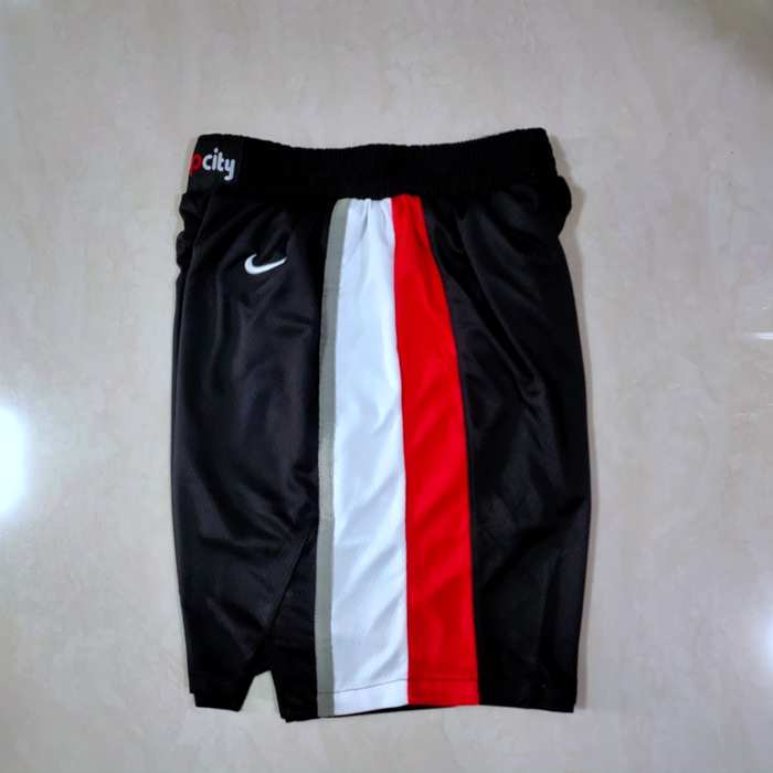 Portland Trail Blazers Black City NBA Shorts