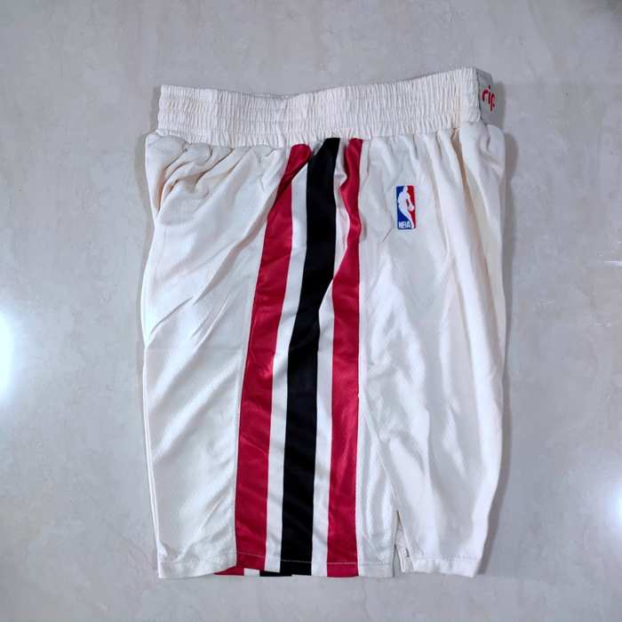 Portland Trail Blazers White City NBA Shorts