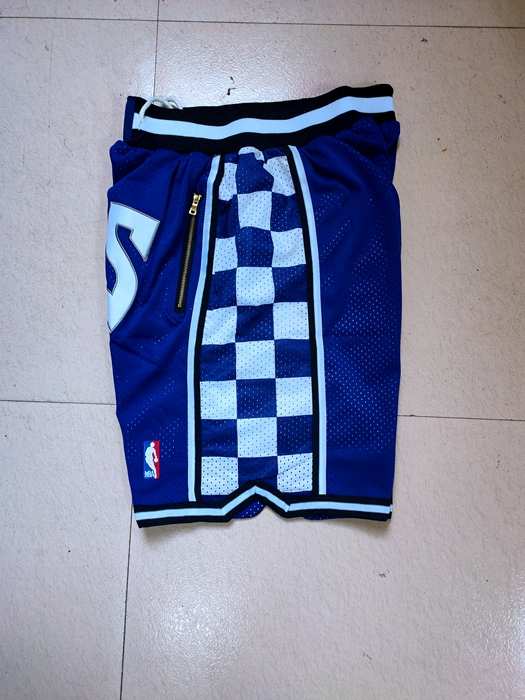 Sacramento Kings Just Don Purple NBA Shorts 02