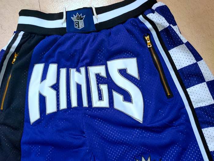 Sacramento Kings Just Don Purple NBA Shorts 02