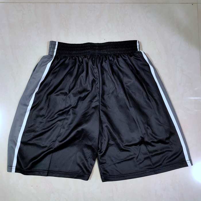 San Antonio Spurs Mitchell&Ness Black Red NBA Shorts