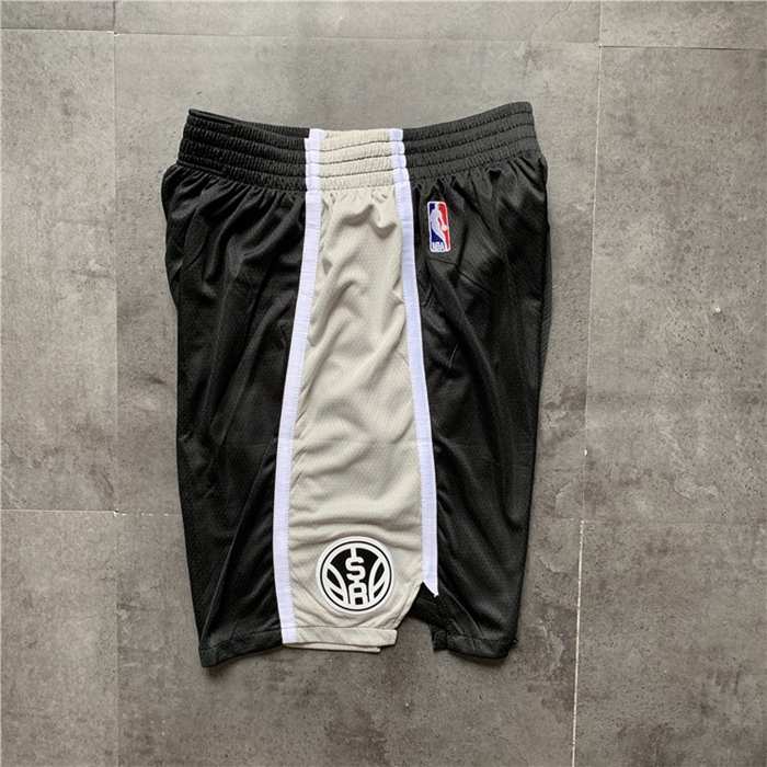 San Antonio Spurs Black NBA Shorts