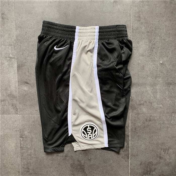 San Antonio Spurs Black NBA Shorts