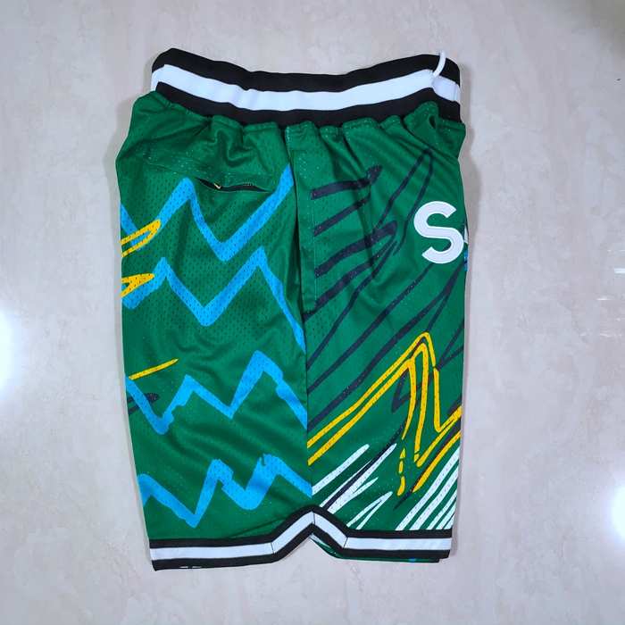 Seattle Sounders Just Don Green NBA Shorts 03