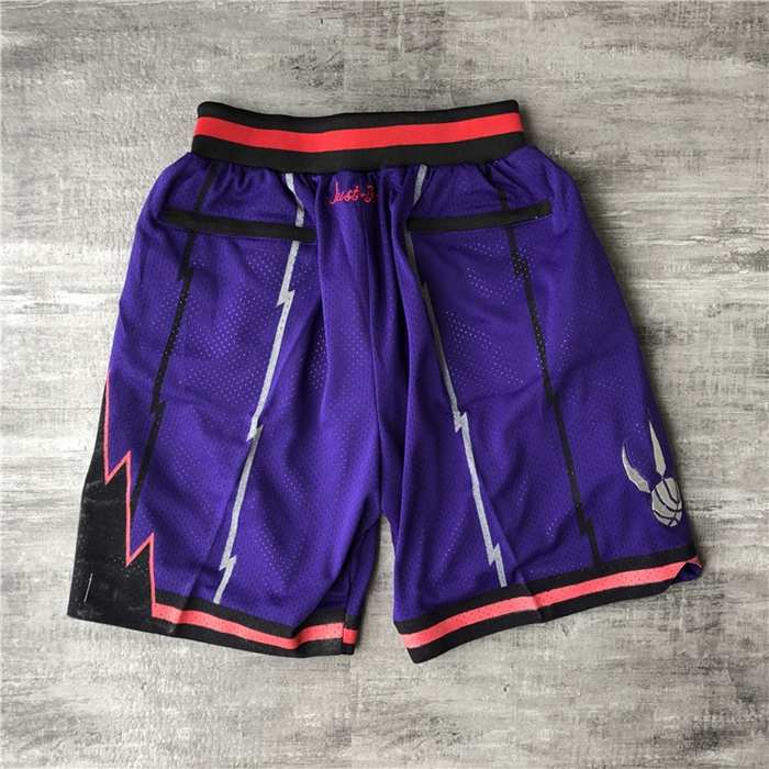 Toronto Raptors Just Don Purple NBA Shorts