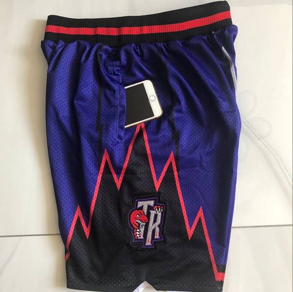 Toronto Raptors Mitchell&Ness Purple NBA Shorts 02