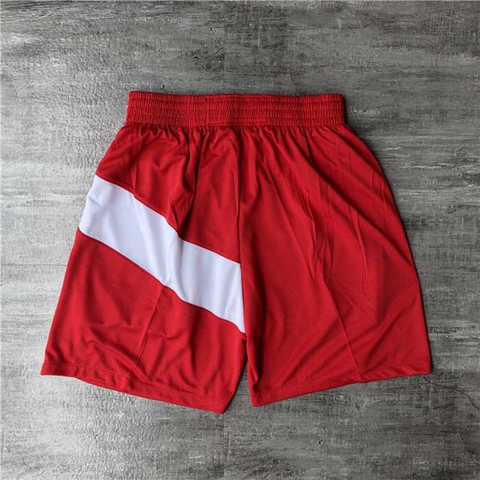 Toronto Raptors Red NBA Shorts