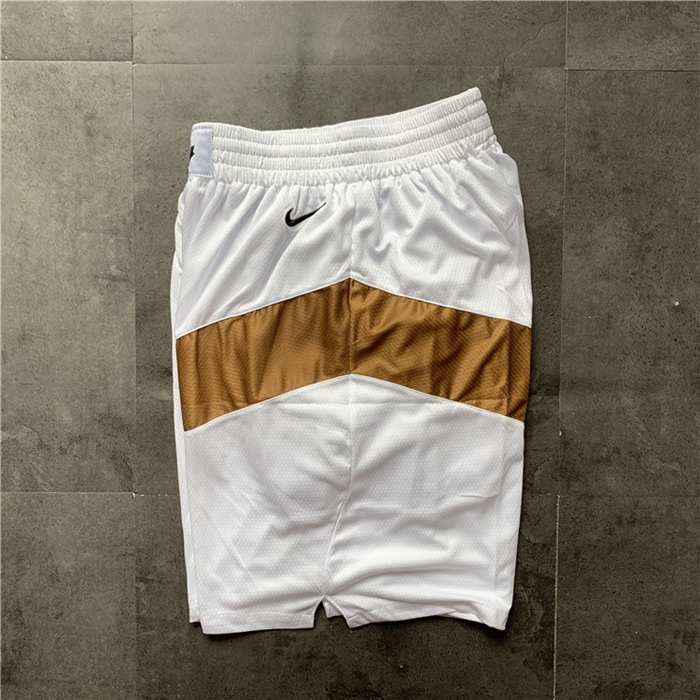 Toronto Raptors White NBA Shorts