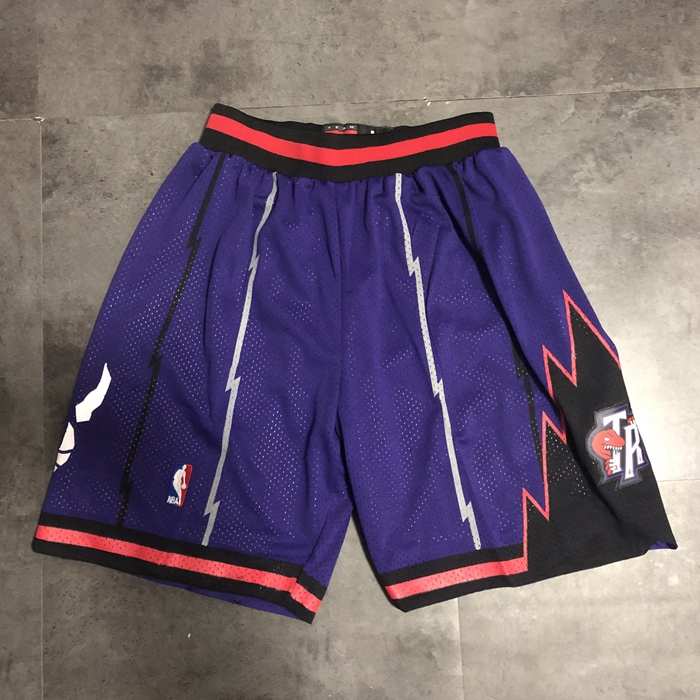 Toronto Raptors Purple Classics NBA Shorts