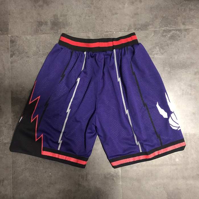 Toronto Raptors Purple Classics NBA Shorts