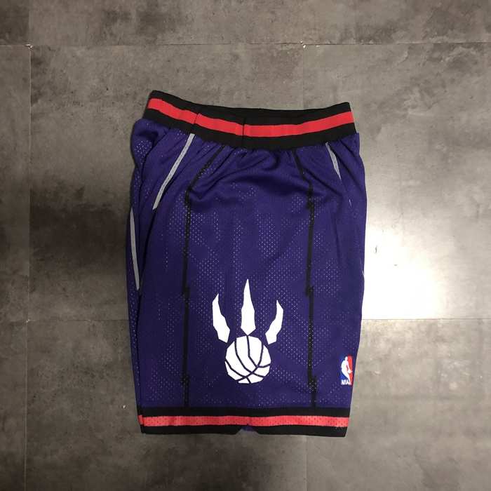 Toronto Raptors Purple Classics NBA Shorts