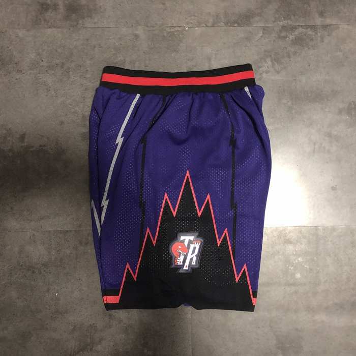 Toronto Raptors Purple Classics NBA Shorts