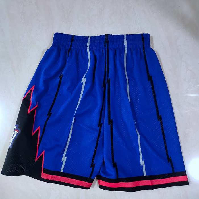 Toronto Raptors Purple Classics NBA Shorts 02