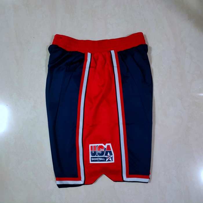 USA Dark Blue NBA Shorts 02