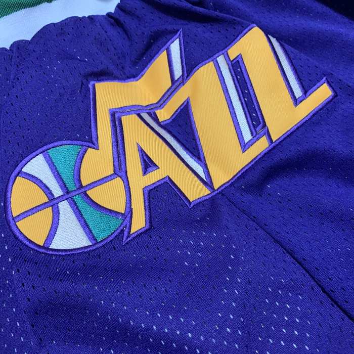 Utah Jazz Just Don Purple NBA Shorts