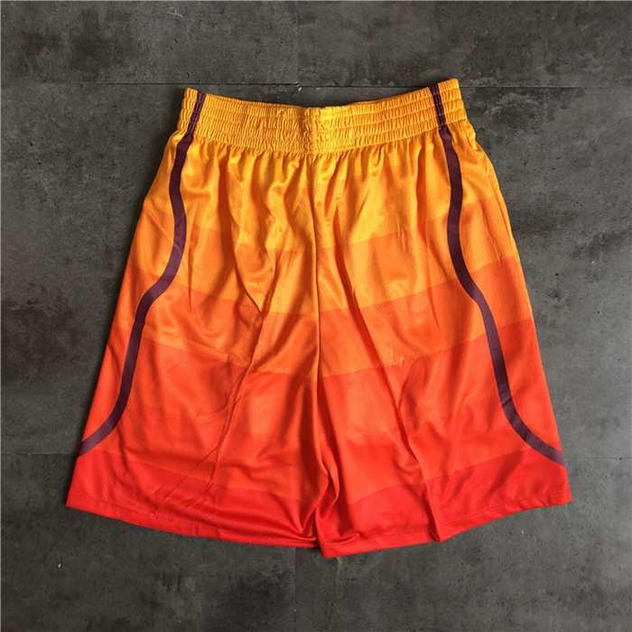 Utah Jazz Orange City NBA Shorts