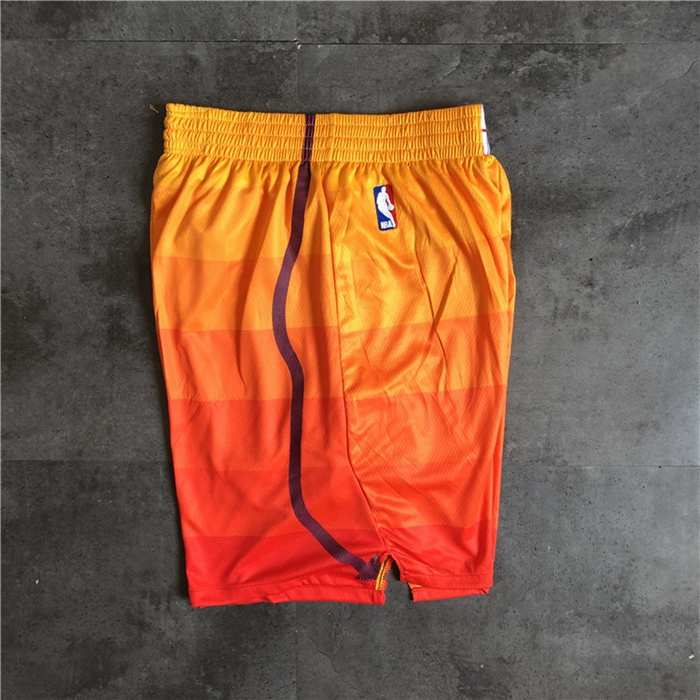 Utah Jazz Orange City NBA Shorts