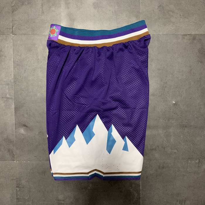 Utah Jazz Purple Classics NBA Shorts