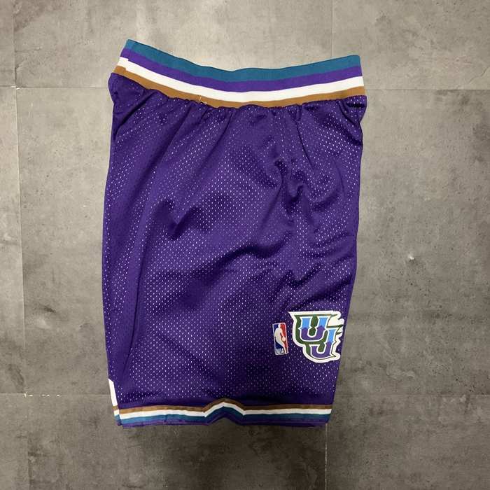 Utah Jazz Purple Classics NBA Shorts