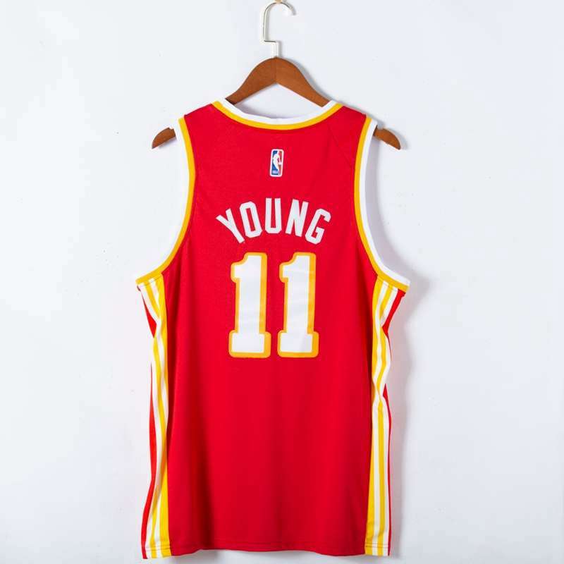 Atlanta Hawks 20/21 Red #11 YOUNG Basketball Jersey (Stitched)