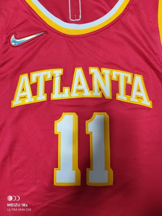 Atlanta Hawks 21/22 Red #11 YOUNG Basketball Jersey (Stitched)