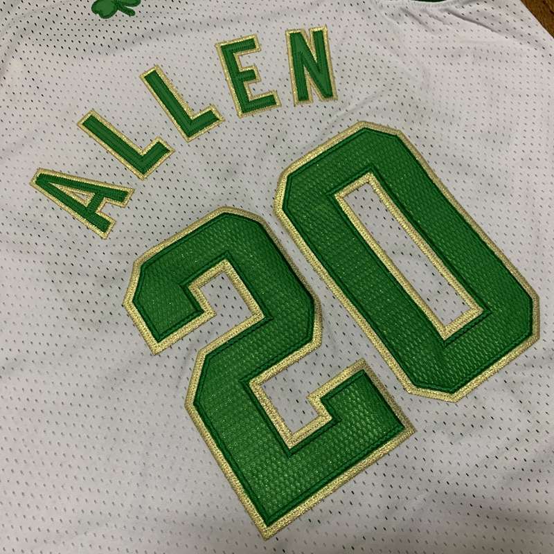 Boston Celtics 2007/08 White #20 ALLEN Champion Classics Basketball Jersey (Closely Stitched)