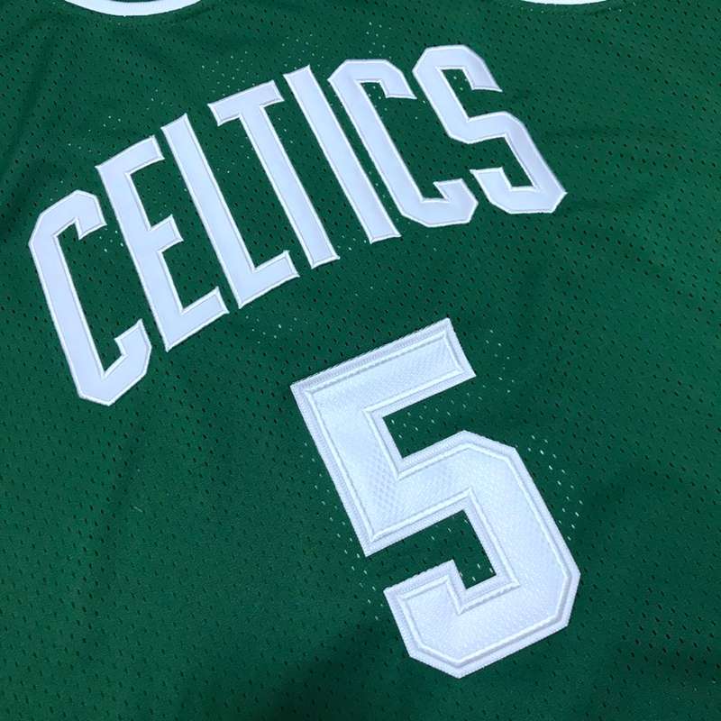 Boston Celtics 2007/08 Green #5 GARNETT Classics Basketball Jersey (Closely Stitched)